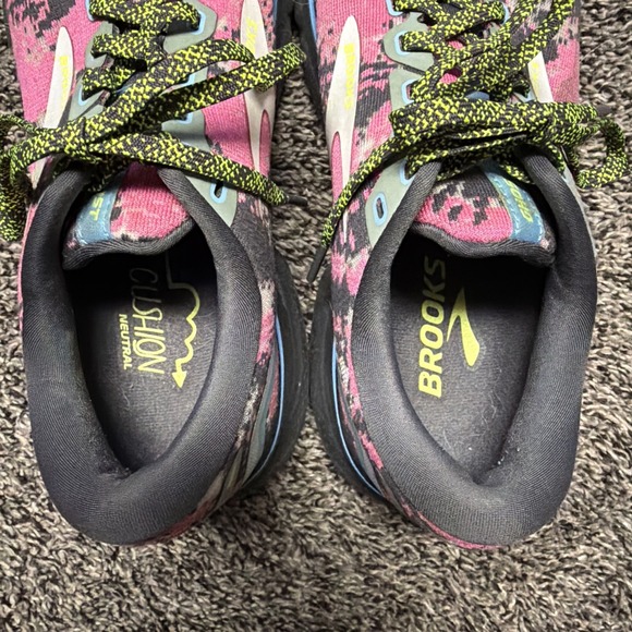Brooks Ghost 15 Shoes Womens Size 8.5 US Multicolor Pink Blue Running Sneakers - Picture 8 of 11